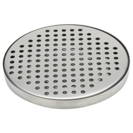 American Metalcraft DT3 Stainless Steel Drip Tray, Round, 5.5"L x 5.5"W x 0.37"H