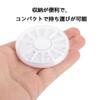 Ginhkok Half Round White Pearl Nail Parts 6 Sizes 1.5mm
