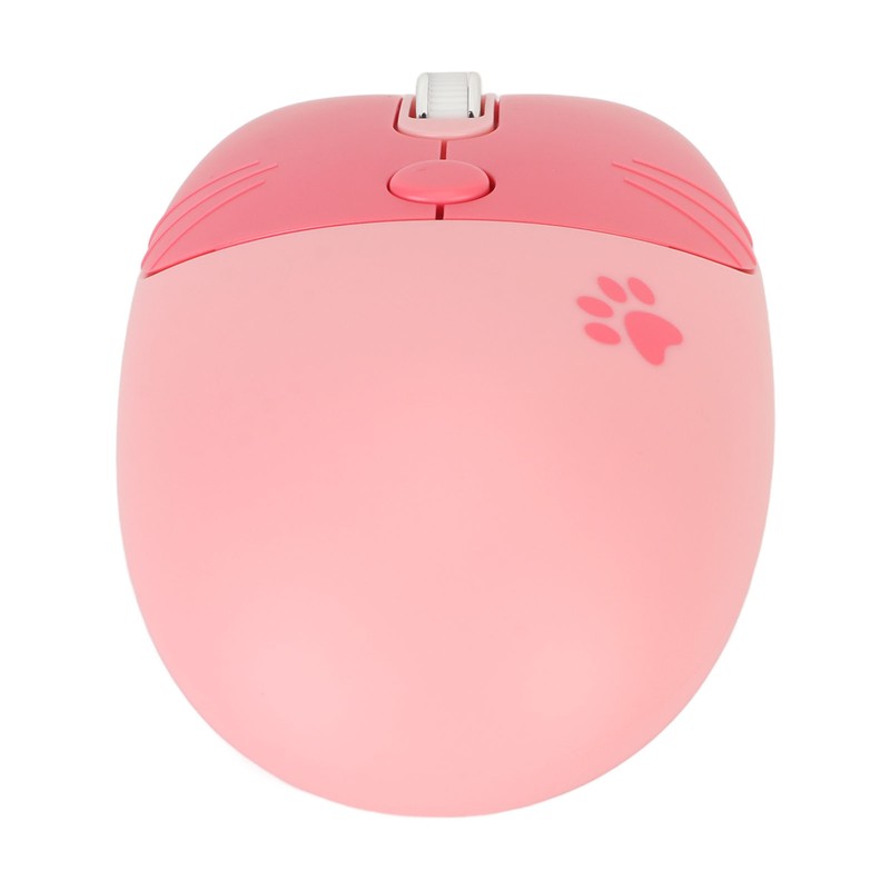 2.4G Cat Wireless Mouse Mute USB Receiver Cute Portable 3