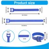 VENGABY Pack of 160 Velcro Cable Ties, Velcro Cable Ties,