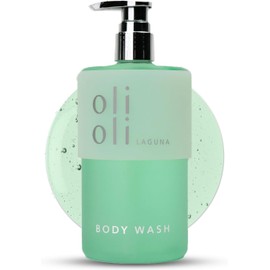 OLIOLI Gel de Baño Revitalizante 15.2oz Desintoxicante de Aloe Vera con Pro-Vitamina B5 y Botánicos Limpiador Hidratante Diario para Todos los Tipos de Piel Para Piel Seca y Sensible