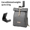 pzihao Pack of 5 Foldable Wall Hooks, Folding Hooks, 90°