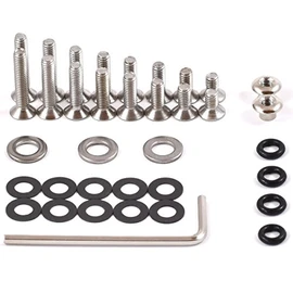 Replacement Screw-Set for Key Organizers | Compatible with Keypack Carbokey Carbocage | 36 Parts