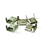 Banding Buckles, Wing Seal Clips (Aluminum, 1/2", 100 pcs)