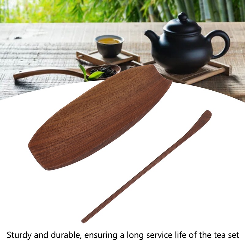 Walnut Wood Tea Utensil Tea Spoon Tea Scoop Chinese Gongfu