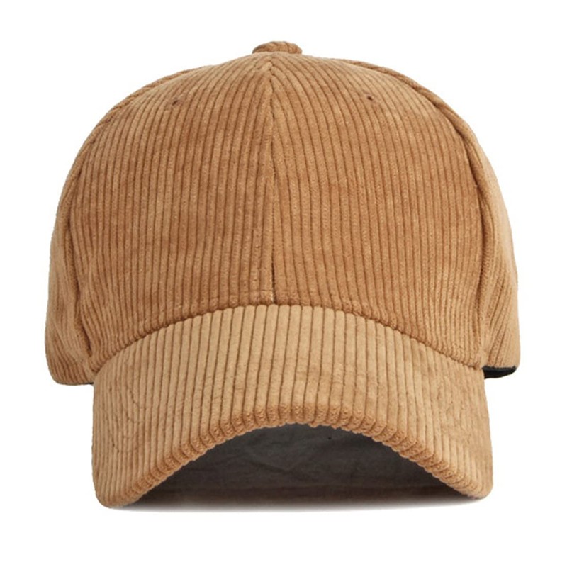XRDSS Corduroy Baseball Cap Unisex Adjustable Classic Sports Cap Outdoor