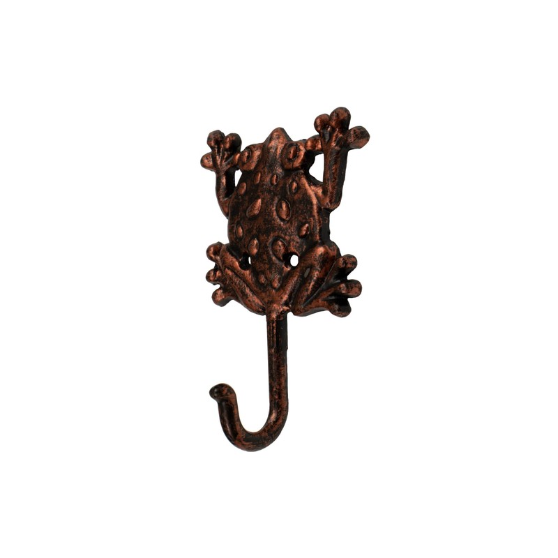 FantasHome Wall Mounted Cast Iron Home Decor Single Hook with