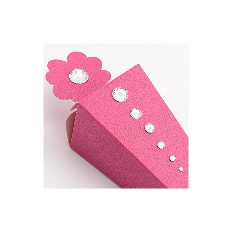 Italian Options - 2mm Pale Pink Diamante Rhinestone Gem Crystal