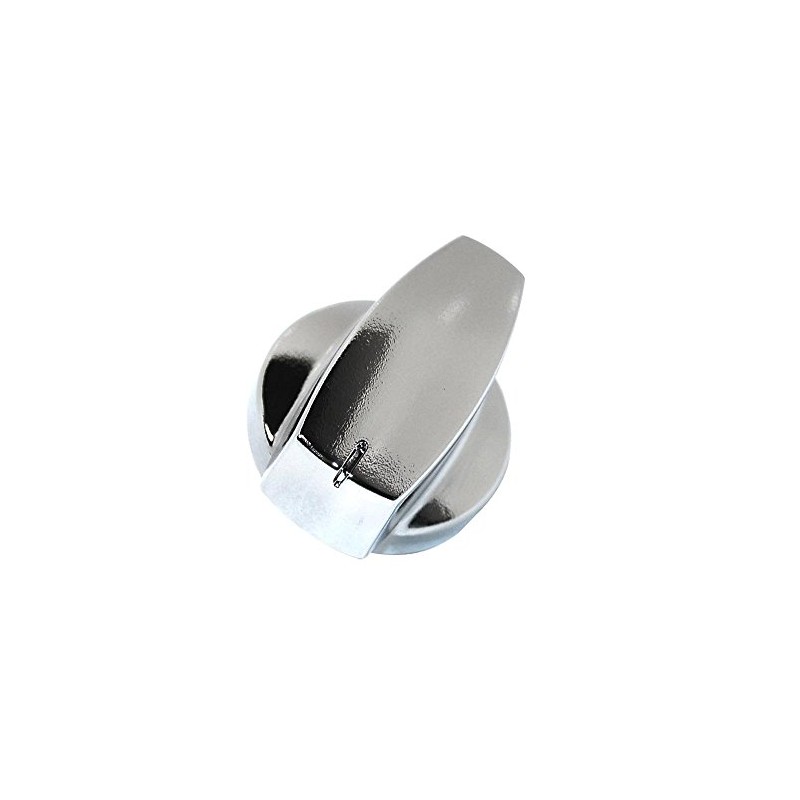Belling Oven Cooker/Hob Gas Control Knob (Silver/Chrome)