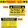 Funny Parking Cards | Parking Violation Note Cards | with