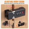 Keyless Cabinet Lock,Cabinet Password Locks with Luminous,3-Digit Combination Door Lock