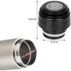 1 coperchio per thermos da 4,5 cm, per esterni, da
