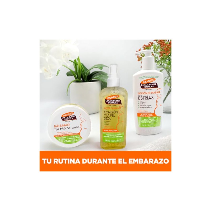 Palmer's Cocoa Butter Formula Aceite Calmante para la Comezón y