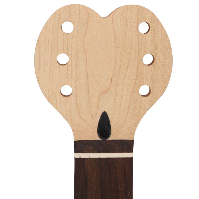 Electric Guitar Neck Heart Shaped Head Rosewood Fretboard Mahogany Guitar