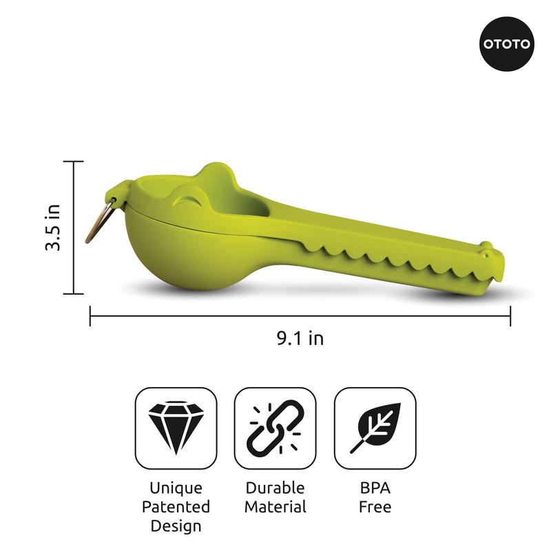 NEW!! Crocodile Lemon Squeezer by OTOTO - Lemon Lime Squeezer,
