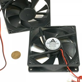 endlessparts 2 Pieces Gdstime 12v 9CM 9225 92x92x25mm DC 2Pin CPU Cooling 3d printer G15