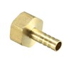 sourcing map Brass Nozzle Hose Connector Adapter 8 mm x