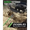 DAYDOOR Winch Rope Extension, 3/8'' x 50ft Synthetic Winch Extension
