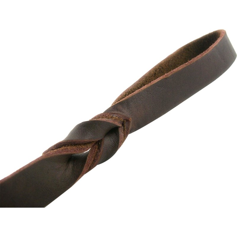 Gullor Classical Braided Decoration Durable Leather Dog Leash - Braided