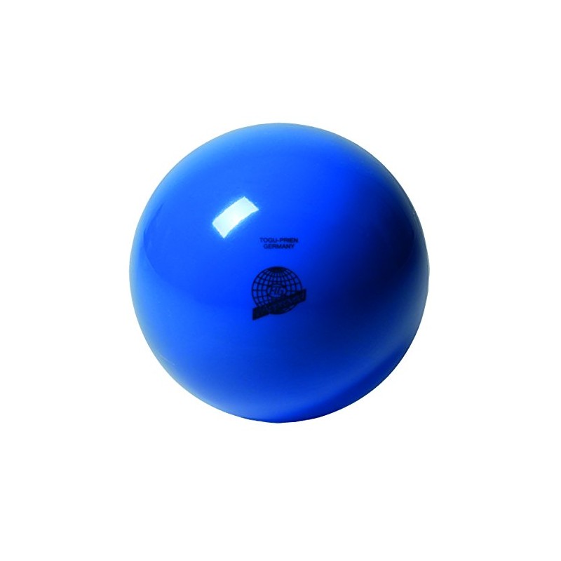 Togu Gymnastikball FIG 420 g unlackiert, blau
