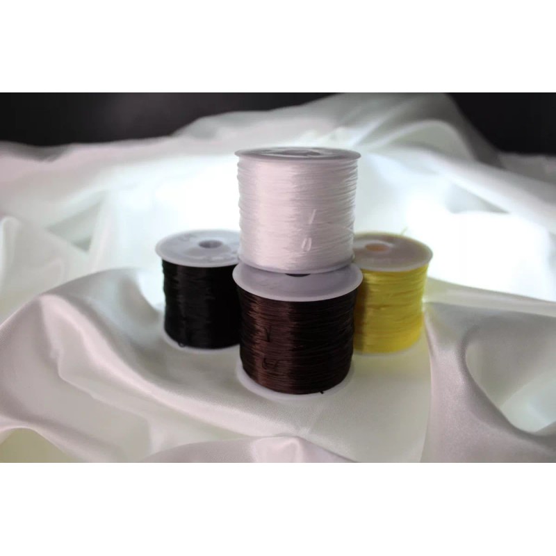 Remy Glamm Hilo Elástico Flexible Nudo Brasileño Extensión Aplicar 10pz