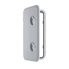 SEAFLO Marine Boat Deck Access Hatch & Lid 23.9" x 9.5", White, 607mm x 243mm