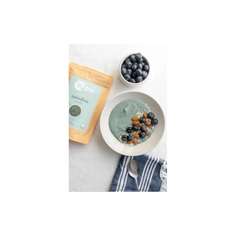Yupik Spirulina Orgánica 250g Vegana Y Sin Gluten