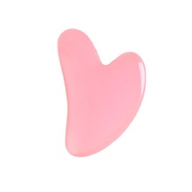 Gua Sha Facial Tool,Guasha Tool for Face,Facial and Body Massager,Scraping and SPA Therapy to Lift,Decrease Puffiness and Tighten (Pink, 5.3 * 8.3CM)
