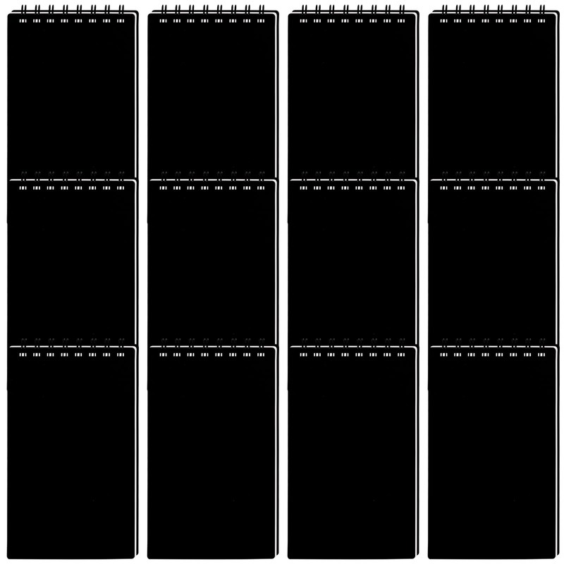 wavamawa 12 Pack Pocket Notebooks, 3x5 inch Small Notepads, Mini