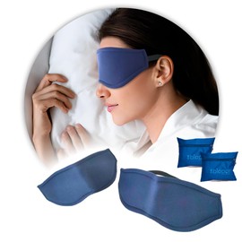 Pack 2 Antifaces Magnéticos para dormir con 8 imanes de biomagnetismo