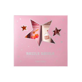 TONYMOLY Razzle Dazzle Hand Cream Gift Set, 4 Scents - Pumpkin Spice, Honey Apple, Hot Chocolate, Milk & Cookies, Cruelty-Free, Korean Beauty