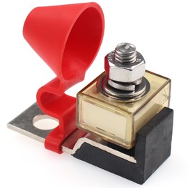 VOZINMOST MRBF Terminal Fuse Block 125A Marine Rated Battery Fuse, 5/16" Stud,58V DC Max IP66 Waterproof Fuse Holder 125A for Boat RV