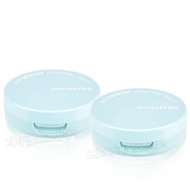 Innisfree 이니스프리 노세범 미네랄 팩트 8.5g 2개 Innisfree No-Sebum Mineral Pact 8.5g 2pcs