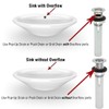PF WaterWorks PF0722-CHDecoDRAINGrid Strainer Drain for Bathroom Vanity/Lavatory/Vessel/Sink, Plated ABS