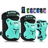 2PM SPORTS Knee Pads for Kids, Wrist Guards Knee and