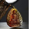 DAXWEV Crystal Orgone Godness Glazed Amulet,White Tara Manjushri Buddha Crystal