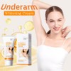Hauthellverletzungscreme,2pcs Achselhellcreme,Whitening Cream,Intimate Area Whitening Cream,Intime Aufhellungscreme,Private Fläche Lichtcreme,Underarm Whitenings