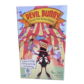 Greater Than Games Devil Bunny Versus The Entire Galaxy - Greater Than Games, Butterfly Catching at The Circus Board Game, Ages 14+