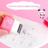 Cartoon Roller Eraser, 12 Pieces Cute Cartoon Eraser Cube Animal