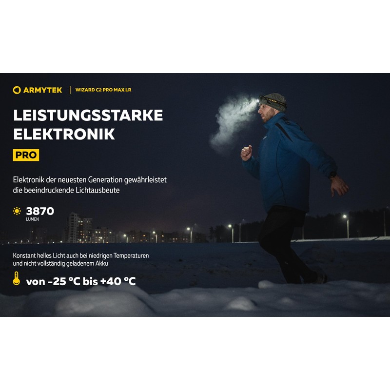 Armytek Wizard C2 Pro Max LR Warm White Range Multi