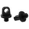 Haidong-1/4 Camera Screws Black 1/4-20 Camera Quick Install Metal Screws