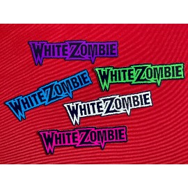 Tormentor White Zombie Band Logo Vinyl Sticker Layered Decal Heavy Metal Pantera Die Cut - Die Cut Glossy Vinyl, White