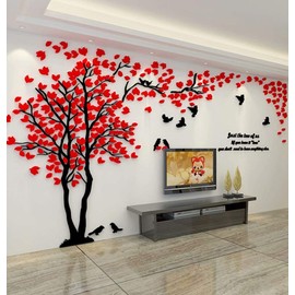 3D Tree Wall Sticker, DIY Wall Tattoo, Wall Art Sticker, Wall Decoration for Home, Christmas, Bedroom, Hall, Stairs, Baby’s Room, Nursery