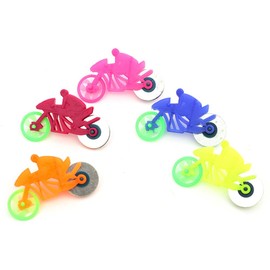 TIYEP Bicycle Toys Bike Toys Play Motorcycle Gear Mini Miniature Children Balance Cycling Toy (Motorcycling, Set of 100)