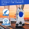 BTtime かかと インソール ジェル状インソール ブルー 衝撃吸収 左右セット 40-45サイズ対応 サポーター 足