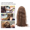 Women Long Curly Wigs Central Parting Universal Wig Headgear for