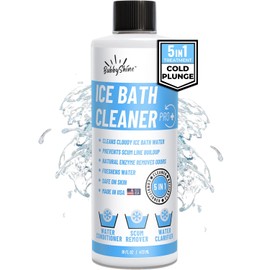 BubbyShine, 5in1 Weekly Cold Plunge Water Treatment - Cold Plunge Cleaner, Ice Bath Cleaner, Water Stabilizer For Cold Plunge Ice Pod, Clarifier Softener, Cold Plunge Accessories, Ice Bath Accessories