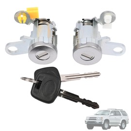 Getfarway Left & Right Door Lock Cylinder Compatible with Toyota 4Runner 1999 2000 2001 2002 3.4L V6 2.7L I4, Replace 6905235150
