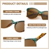TJUTR Polarised Sunglasses for Women Retro Ladies Sunglasses with UV