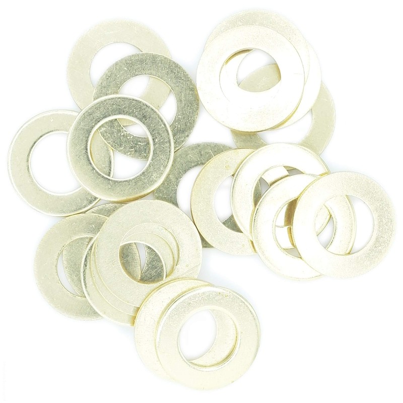 M10 (10mm) Flat Washer (Form A) - Brass (Pack of